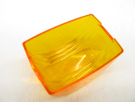 (2) KD 3201-011 Amber Marker Lamp Lens, Replaces Do-Ray 316, Truck-Lite 99061Y