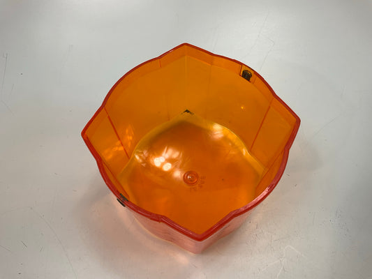 VINTAGE KD Lamp 3621-011 / LS-362 Amber Beacon Dome Lens