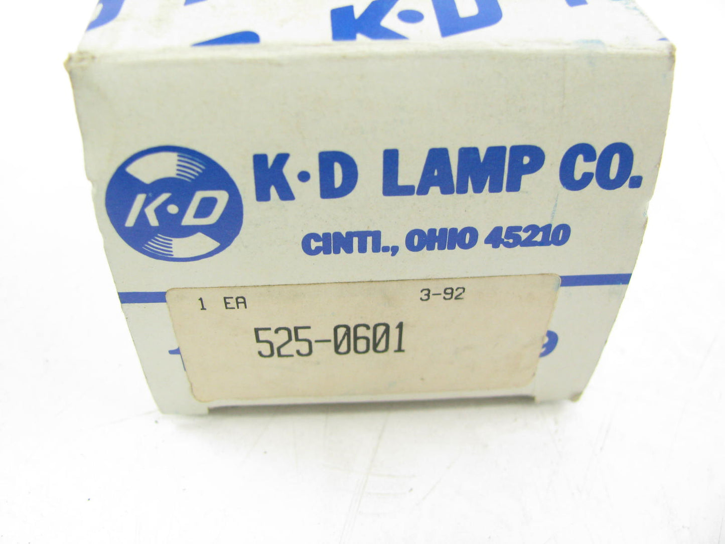 KD Lamps 525-0601 RED ROUND Side Marker Light Lamp