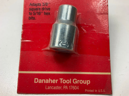 KD Tools 2061 5/16'' Hex Bit Socket, 3/8'' Square Drive