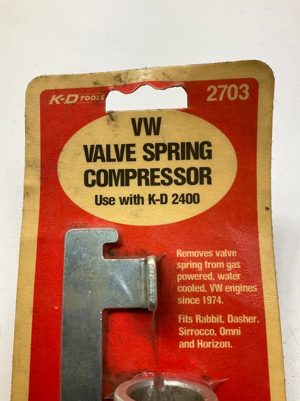 KD Tools 2703 Volkswagen VW Valve Spring Compressor Tool, Use With KD # 2400