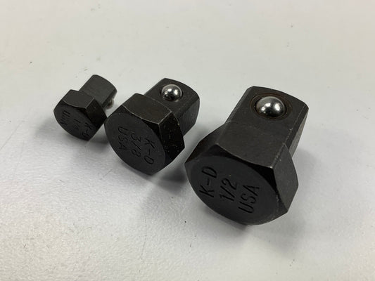 KD Tools 3435 Socket Cap Set - 1/4'', 3/8'' And 1/2'' - Made In USA