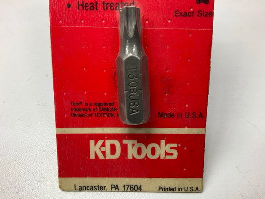 KD Tools 411130C T30 Torx Insert Bit, 5/16'' Hex - MADE IN USA