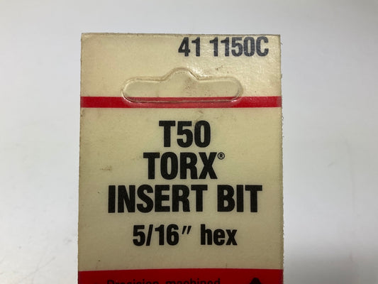 KD Tools 411150C T50 Torx Insert Bit, 5/16'' Hex - MADE IN USA