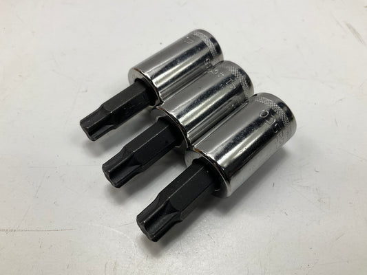 KD 414645 T45 Torx Bit Socket 3/8'' Drive - Pack Of 3 Bits