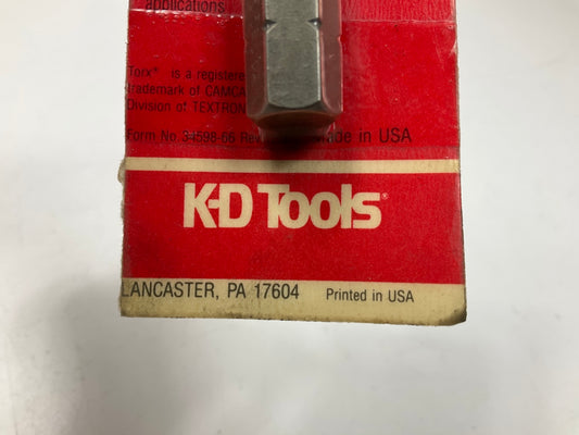 KD Tools 422055C T55 Tamper Proof Torx Bit, 7/16'' Hex Drive - MADE IN USA