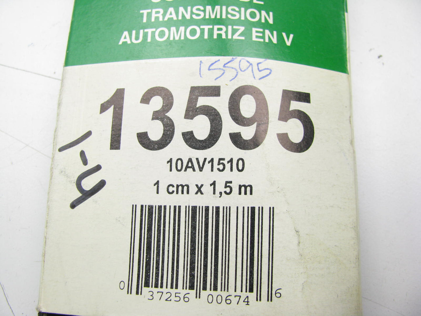 Kelly-springfield 13595 Accessory Drive Belt - 0.44'' X 60.25'' - 36 Degree