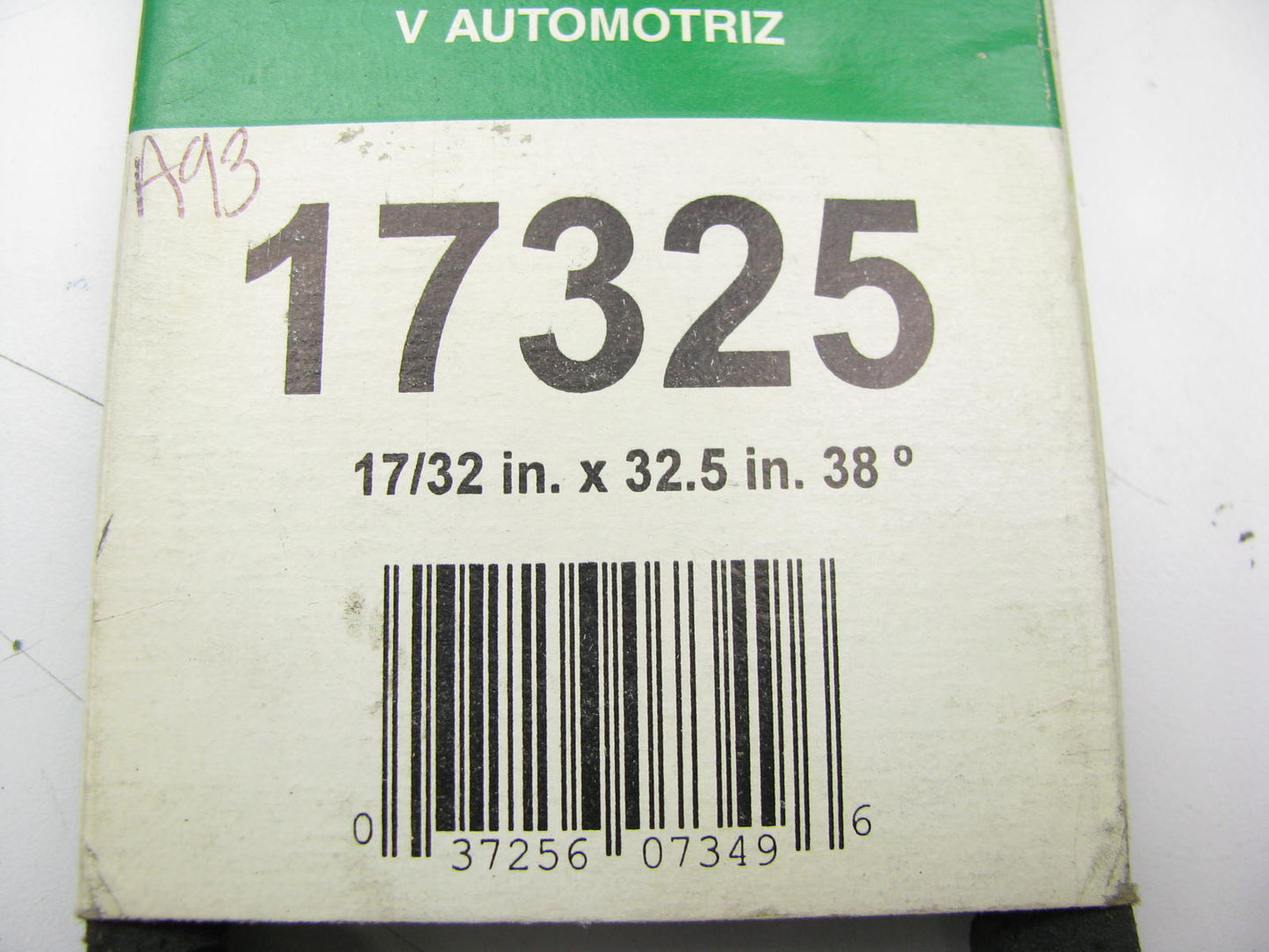 Kelly-springfield 17325 Accessory Drive Belt - 0.53'' X 32.50'' - 36 Degree