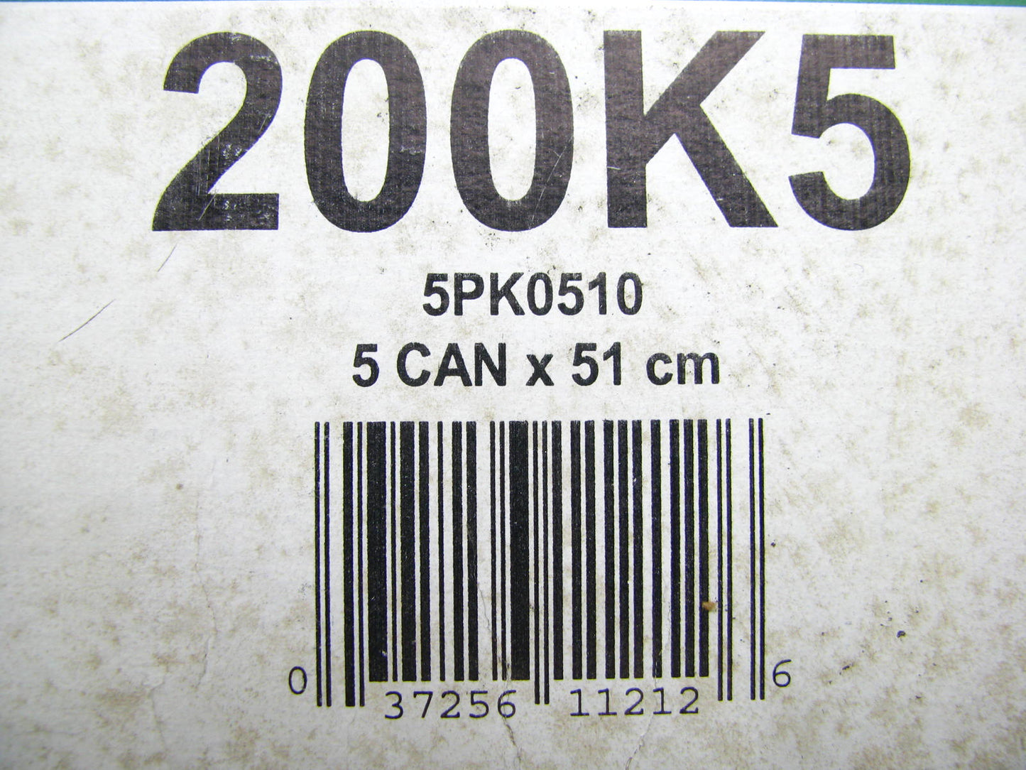 Kelly-springfield 200K5 Serpentine Belt - 0.667'' X 20.736'' - 5 Ribs