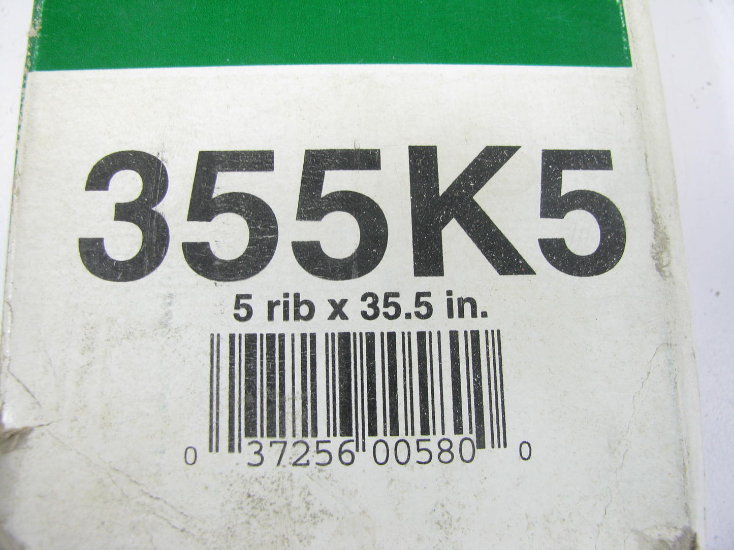 Kelly-springfield 355K5 Serpentine Belt - 0.69'' X 36.00'' - 5 Ribs