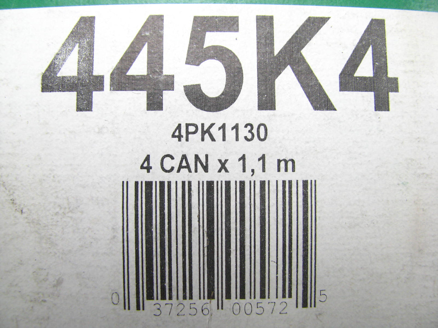 Kelly-springfield 445K4 Serpentine Belt - 0.56'' X 45.125'' - 4 Ribs