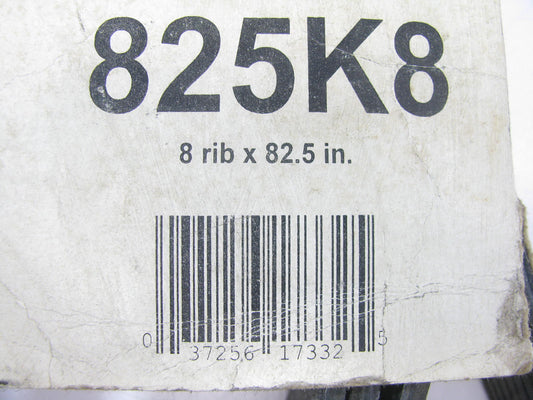 Kelly-springfield 825K8 Serpentine Belt - 1.12'' X 83.00'' - 8 Ribs