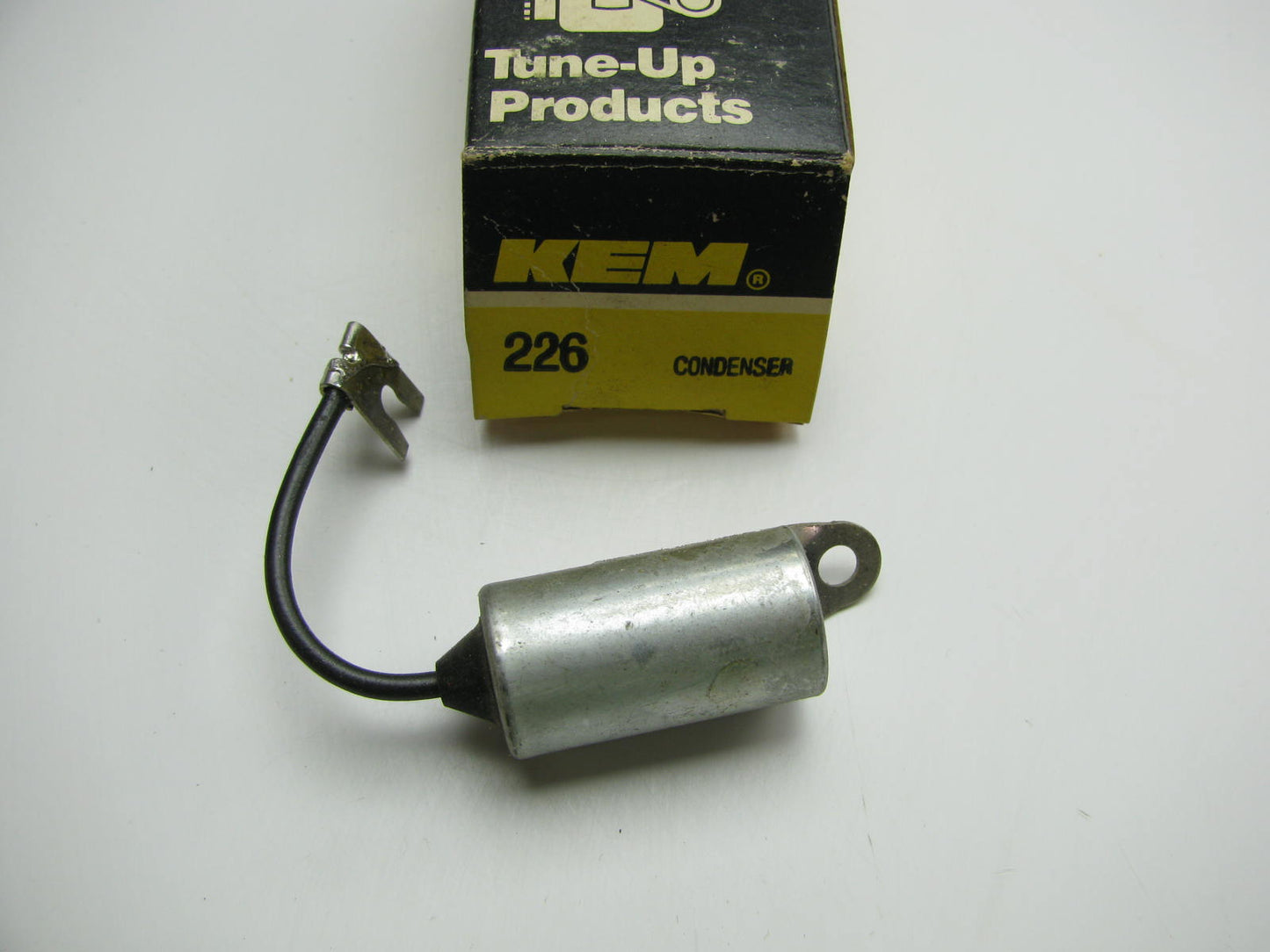 Kemparts 226 Ignition Condenser - 1976-1977 Ford F100 F150 F250 E150 4.9L 300 I6
