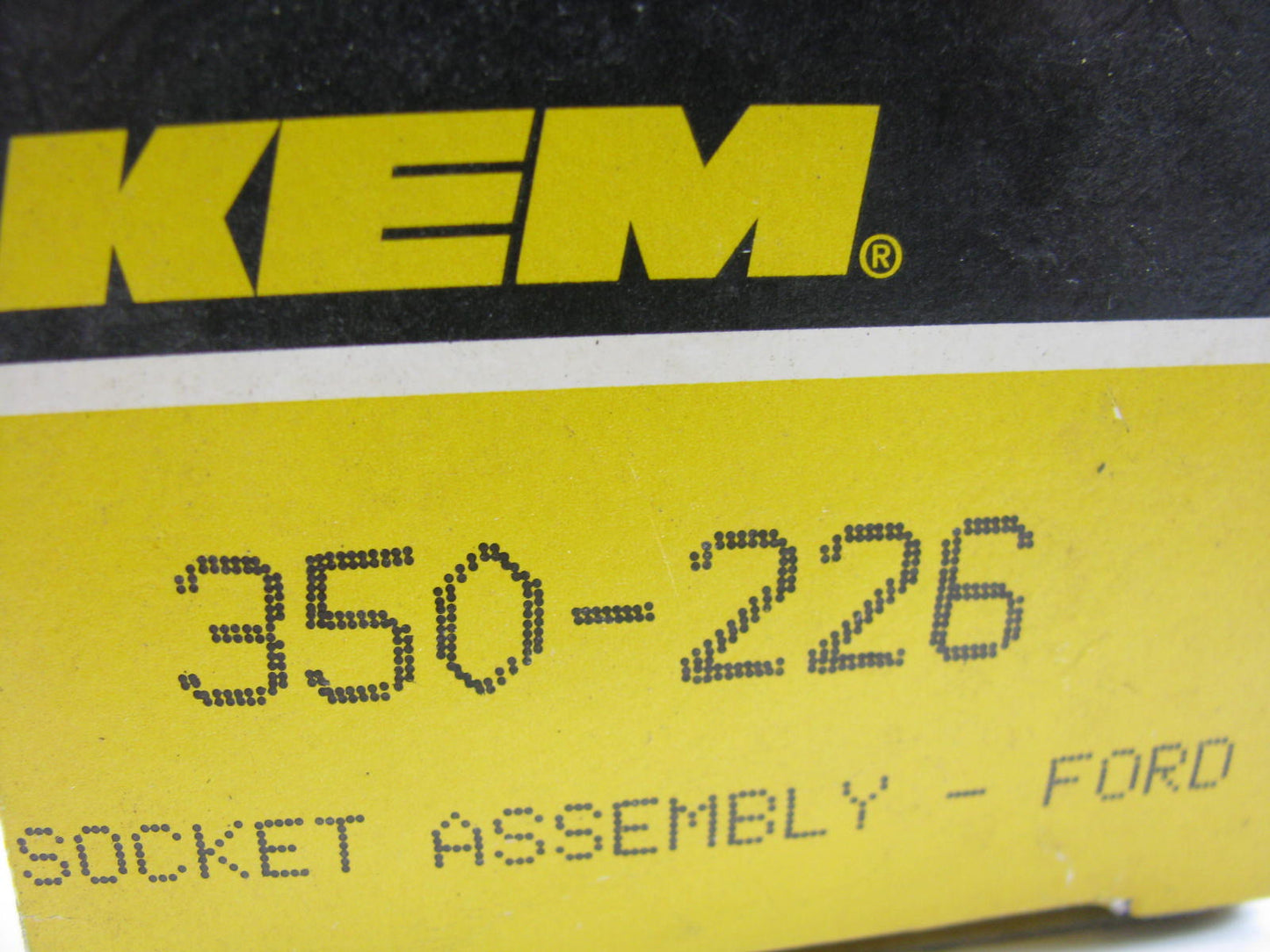 Kemparts 350-226 Radiator Cooling Fan Motor Pigtail Connector Socket Harness