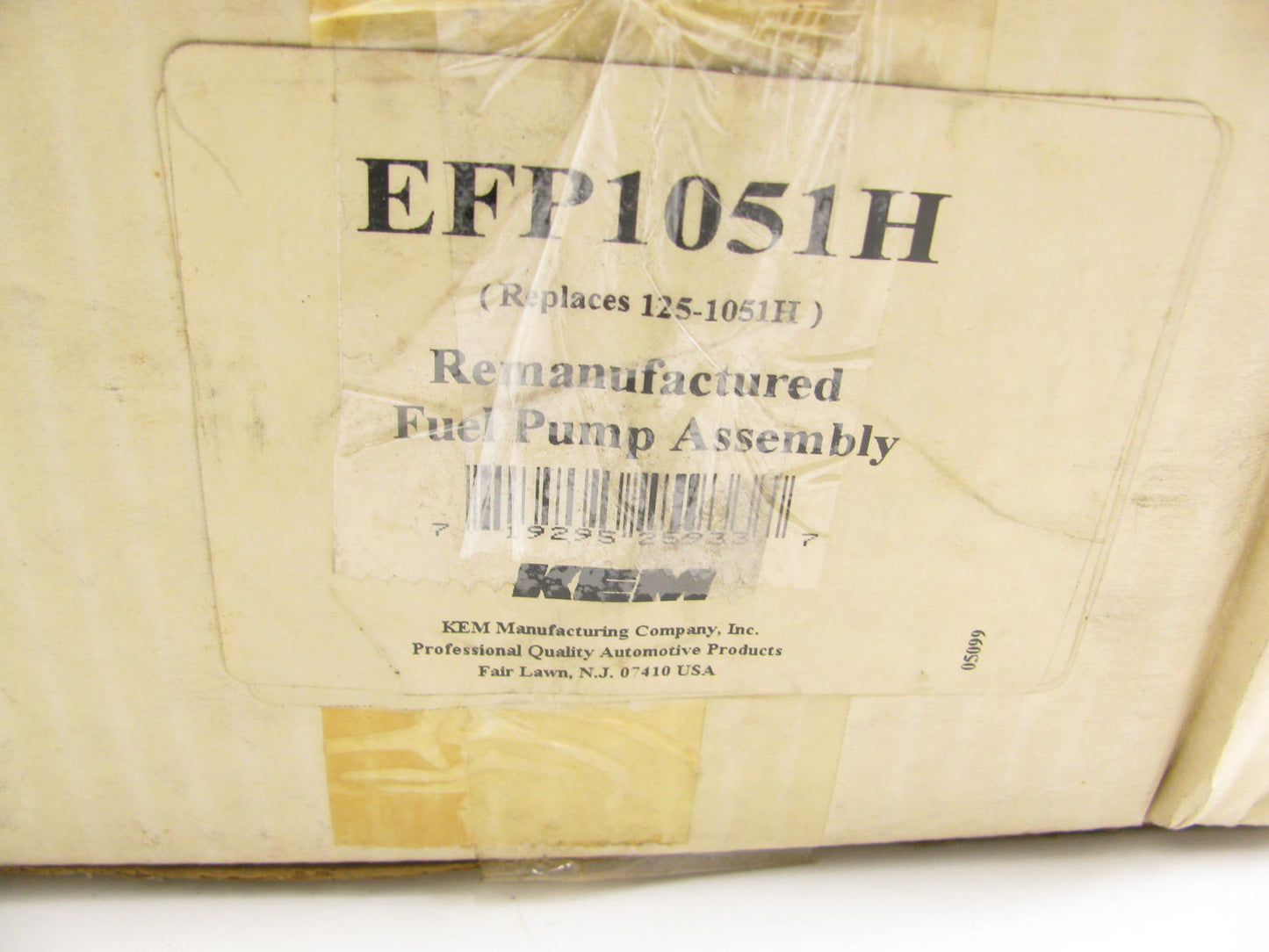 Kemparts EFP1051H Electric Fuel Pump Module For 1986-1995 Taurus & Sable 16 Gal