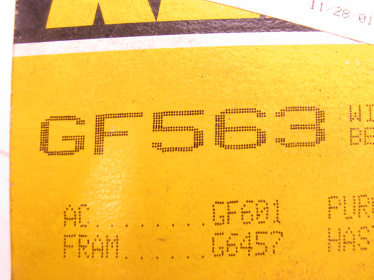 Kemparts GF563 In Line Fuel Filter G6457