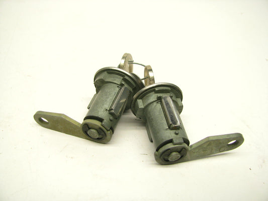 Kemparts TL113 Chrome Front Door Lock Set 83-91 Crown Victoria, 81-89 Mustang