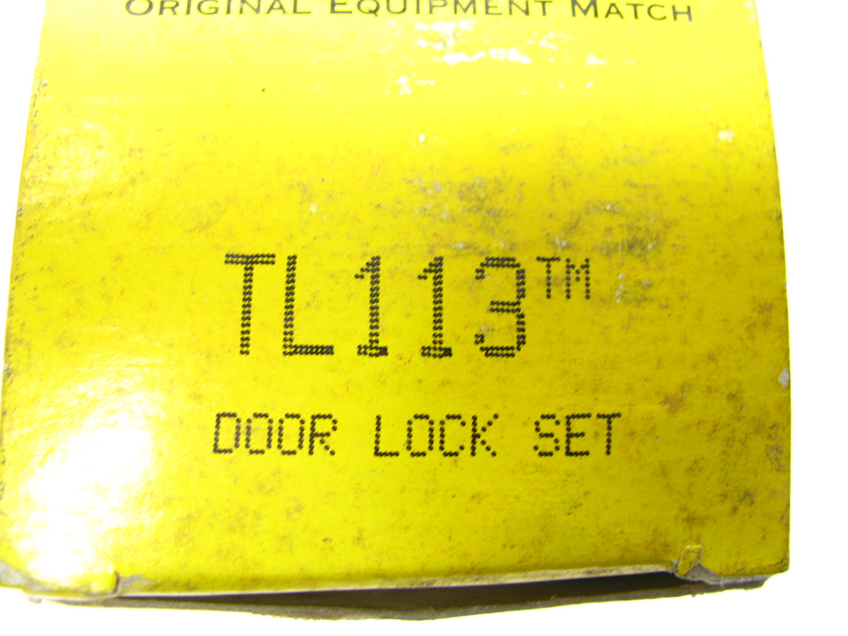 Kemparts TL113 Chrome Front Door Lock Set 83-91 Crown Victoria, 81-89 Mustang