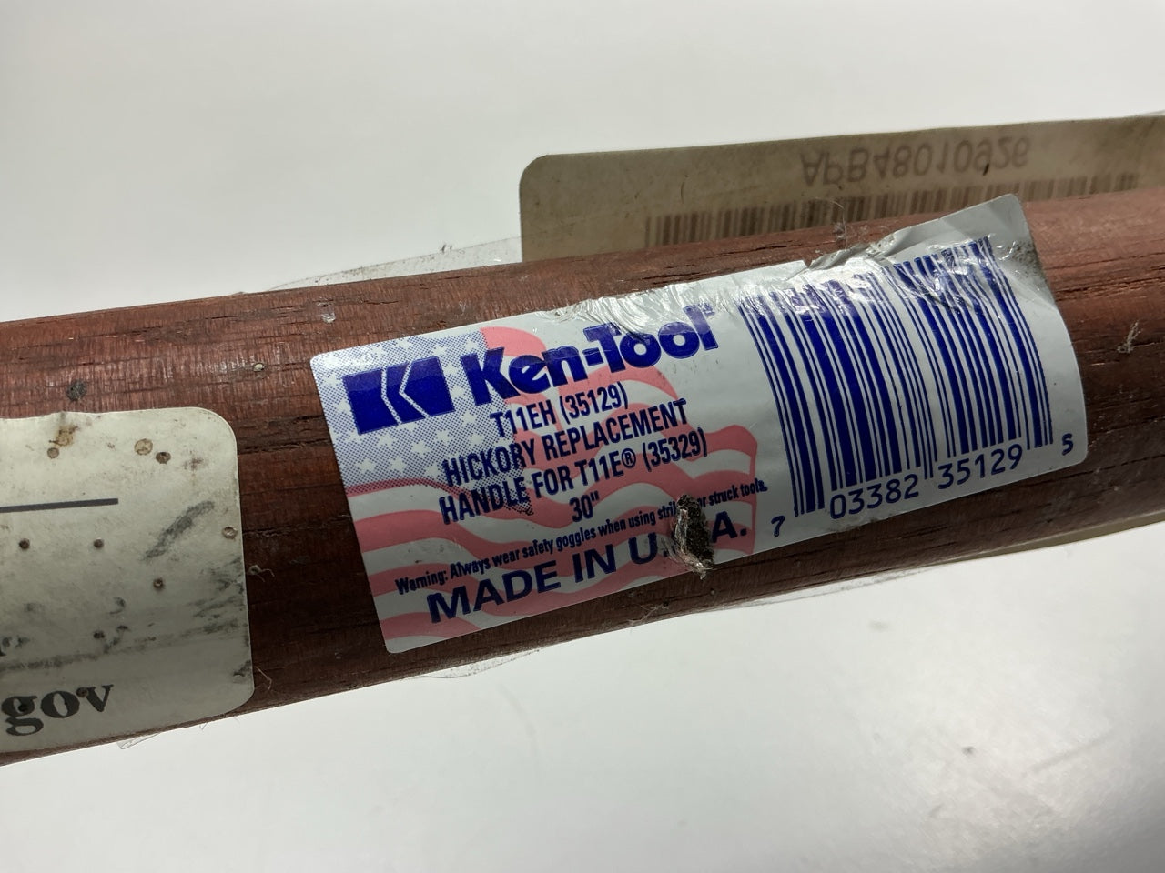 Ken-Tool 35129 Ken Tool T11EH Replacement Hickory Handle, 30 Inch