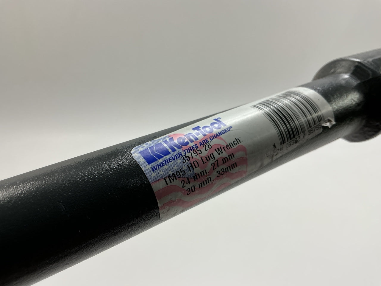 Ken-tool 35795 TM95 27-1/2'' Heavy Duty Truck Lug Wrench, 24mm, 27mm 30mm 33mm