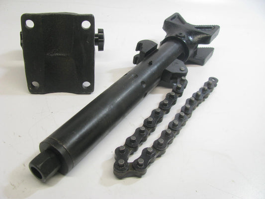 Ken-tool 39743 McPherson Strut Vise Chain Wrench Bench Mounted Tool