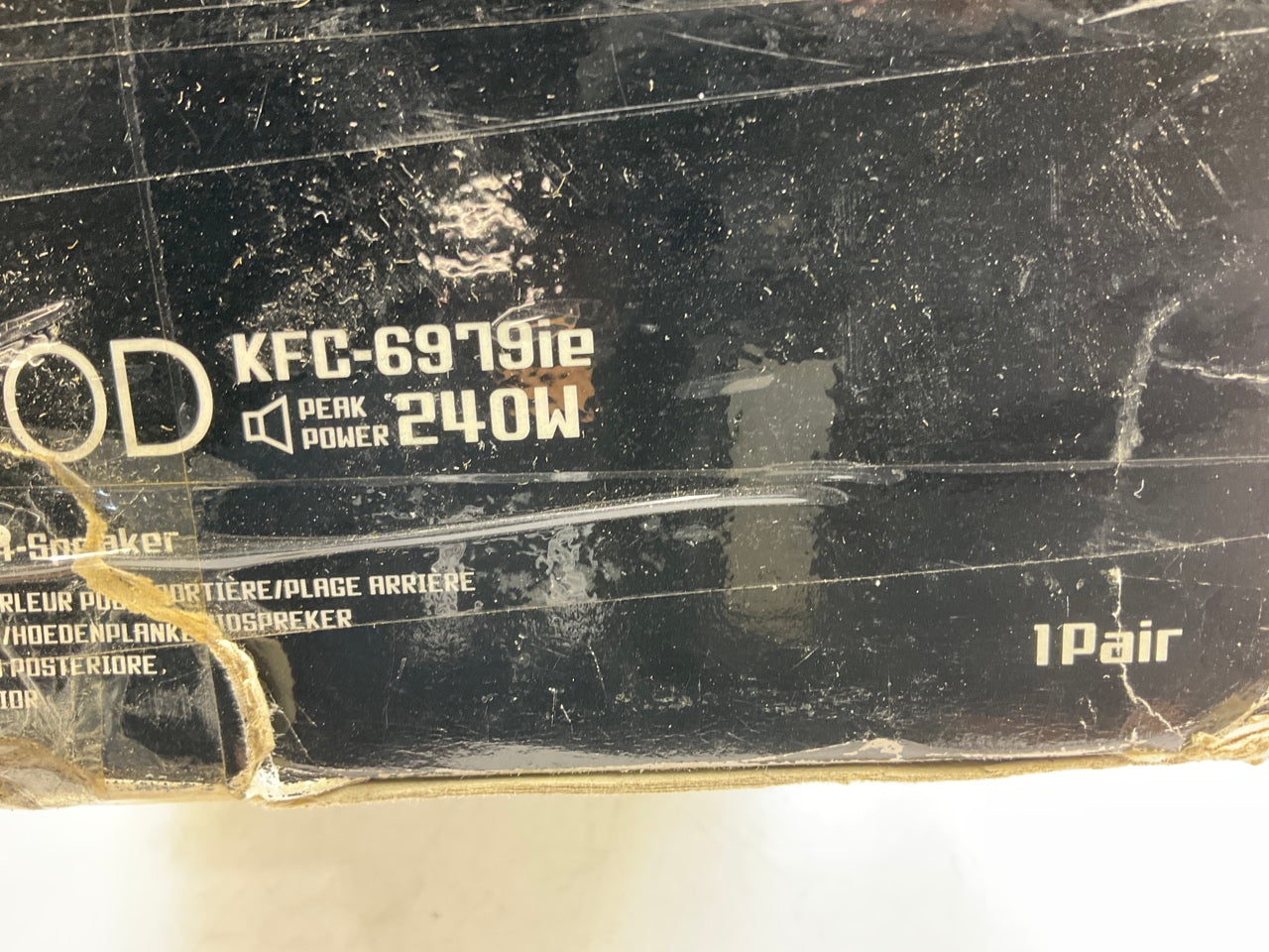 MISSING HARDWARE & WIRES - Kenwood KFC-6979ie 3-Way 6'' X 9'' Car Speakers