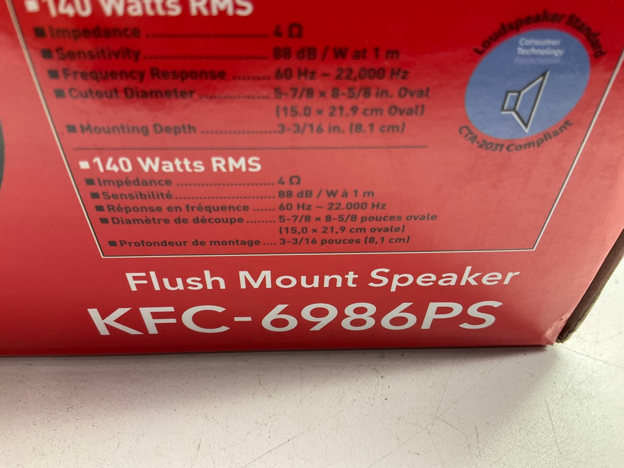 Kenwood KFC-6986PS 6'' X 9'' 4-Way Speakers