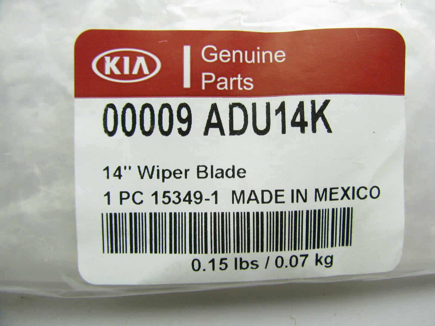 New OEM Rear Back Glass Wiper Blade 14 Inch For 07-10 Rondo 00009ADU14K