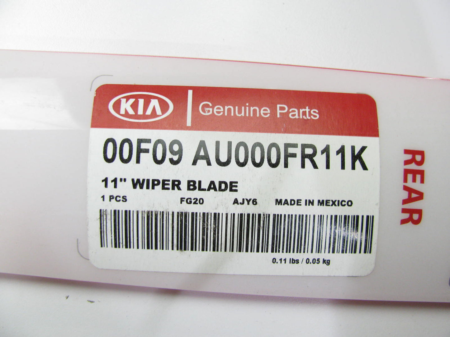 NEW GENUINE 00F09AU000FR11K UNIVERSAL REAR 11'' Flat Wiper Blade OEM For Kia