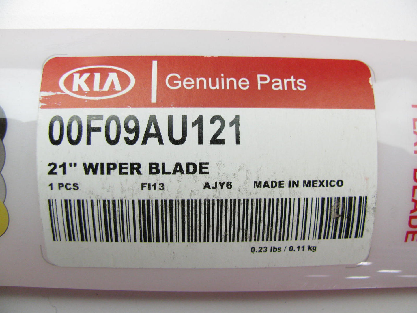 NEW GENUINE 00F09AU121 UNIVERSAL 21'' Windshield Wiper Blade OEM For Kia