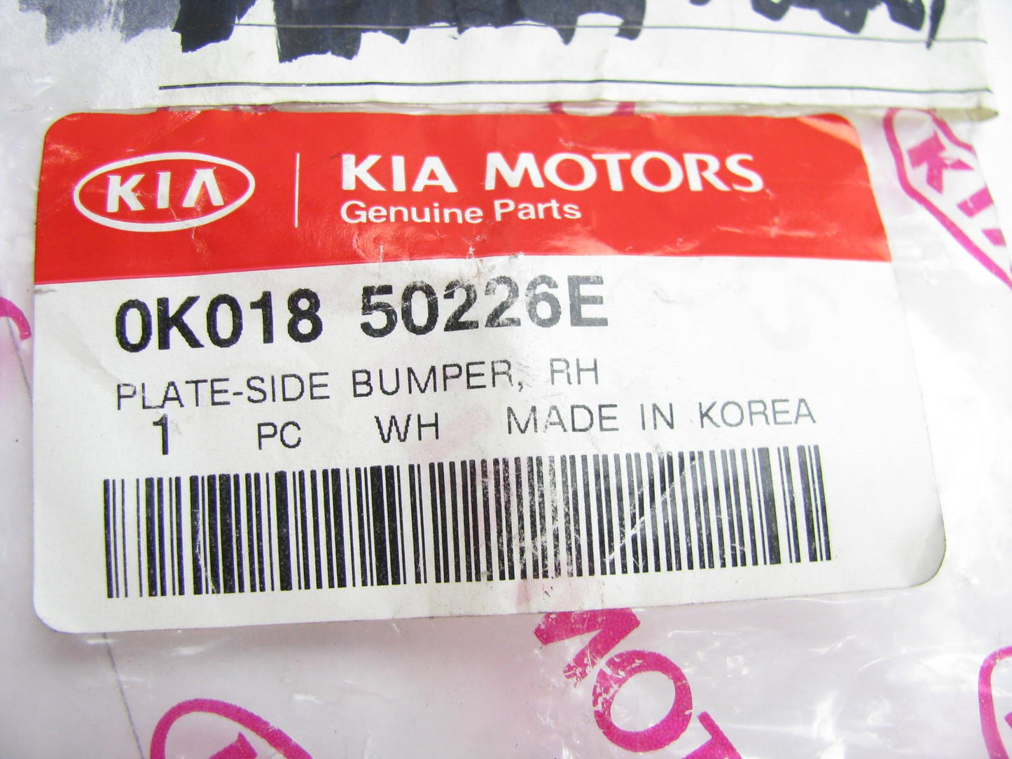 New Genuine Rear Bumper Cover Right Mount Plate Bracket OEM For 1995-02 Sportage