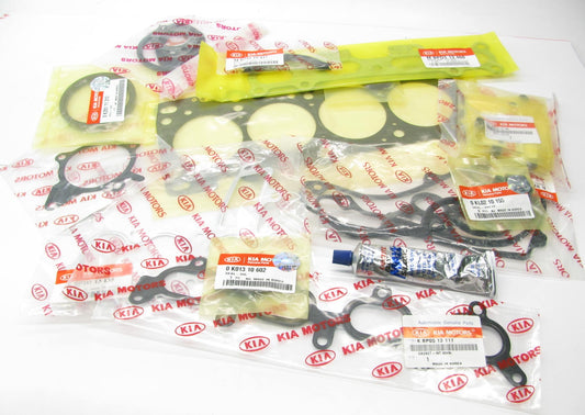 NEW GENUINE Full Engine Rebuild Gasket Set OEM For 95-97 Kia Sephia 0K24T10270A
