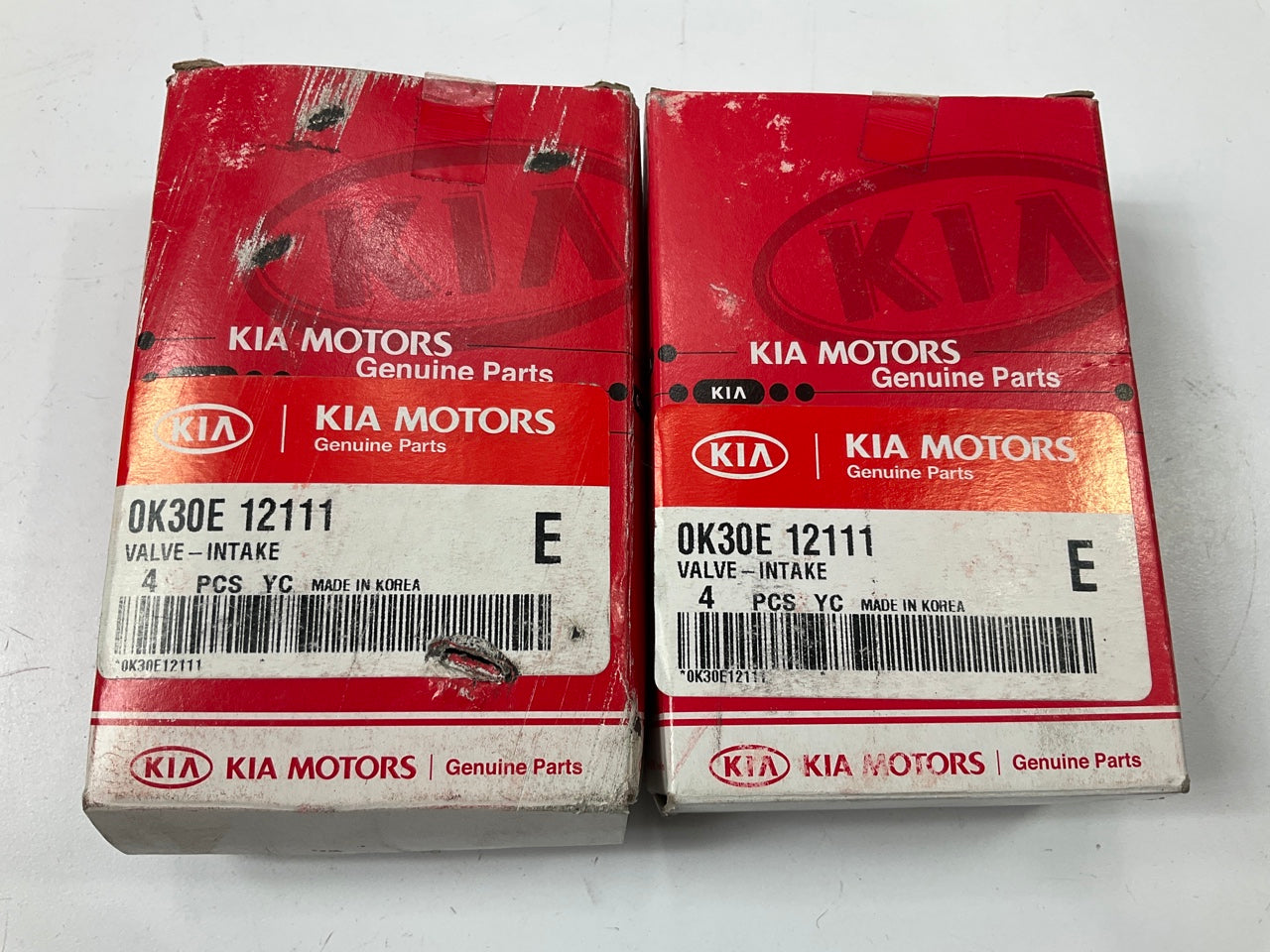 (8) Engine Intake Valves OEM For 2001-2002 Kia Rio 1.5L 0K30E12111