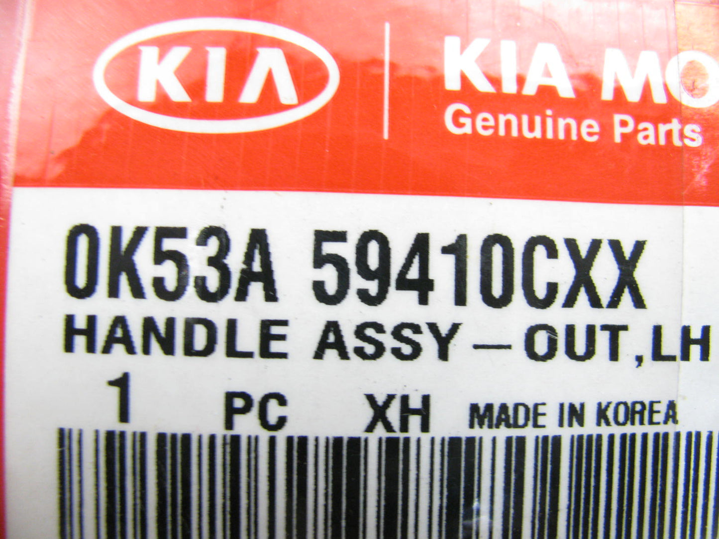 NEW 0K53A59410CXX FRONT LEFT Exterior Outside Door Handle OEM For 01-05 Sedona