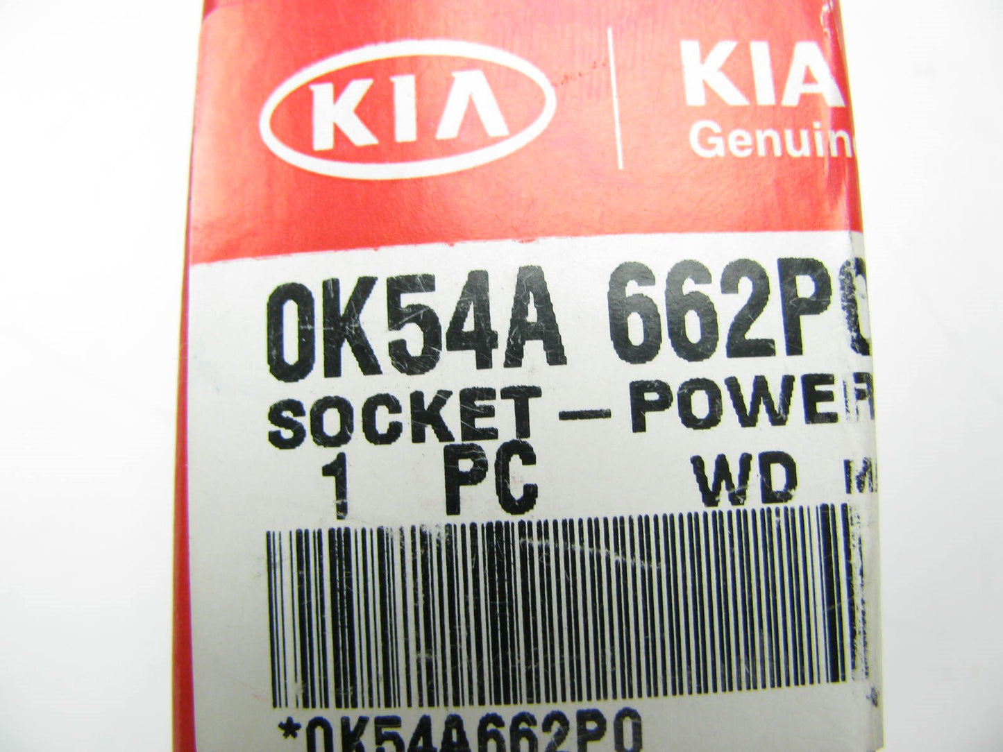 New Genuine SIDE Panel 12 Volt Power Outlet 12V Socket OEM For Kia 0K54A662P0