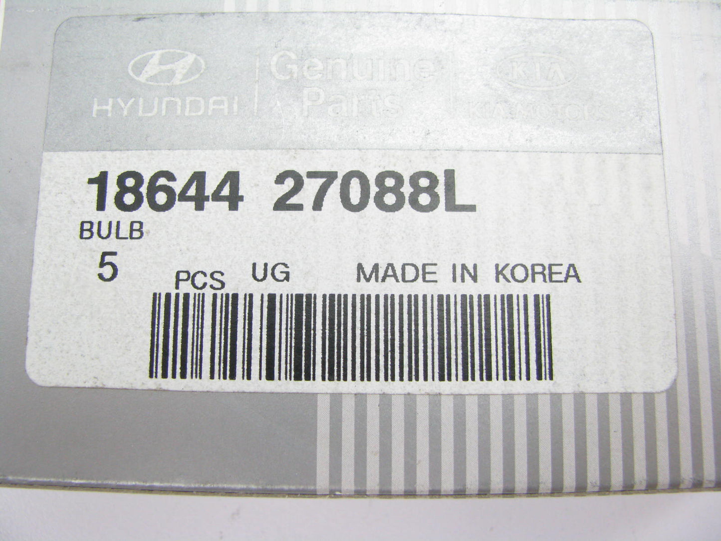 (5) NEW GENUINE Tail Light Lamp Bulb OEM For Kia 1864427088L