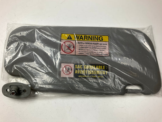 NEW Left Drivers Side GRAY Sunvisor OEM For 1997-2001 Kia Sephia 1K2AT69320A05
