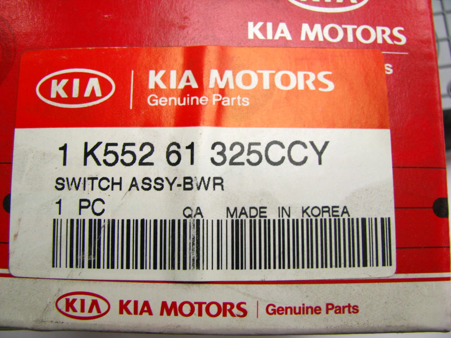 NEW REAR A/C Heater Temp Control Switch Knob GRAY OEM For 2003-2005 Kia Sedona