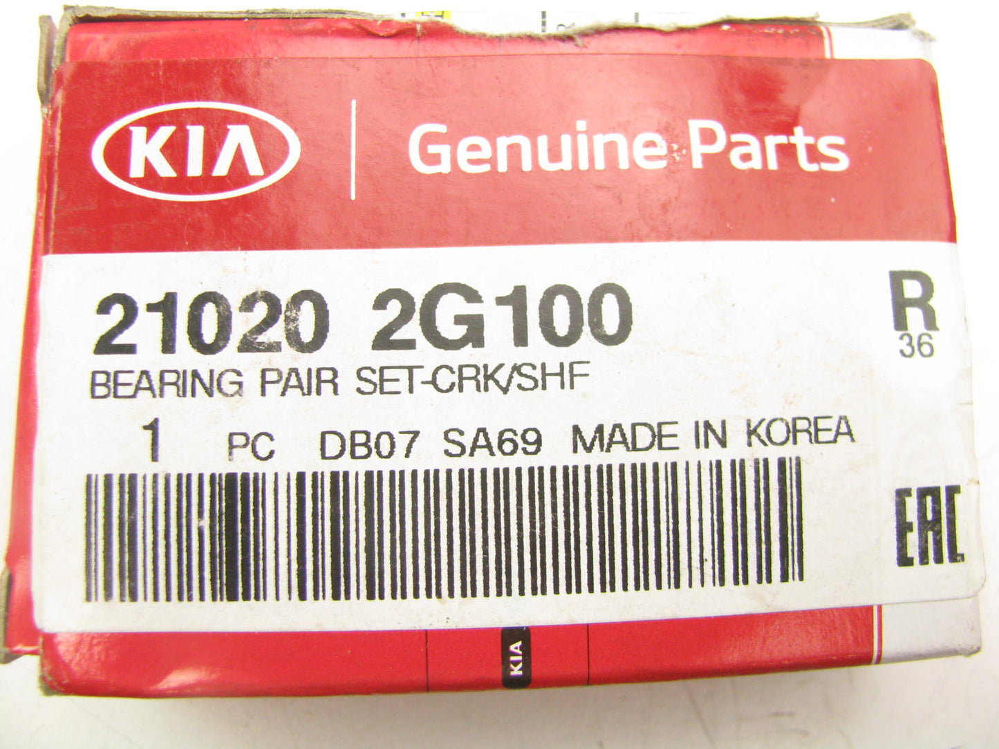 NEW - OEM 210202G100 Engine Main Bearing BLUE For 2007-2017 Kia 2.0L 2.4L-L4