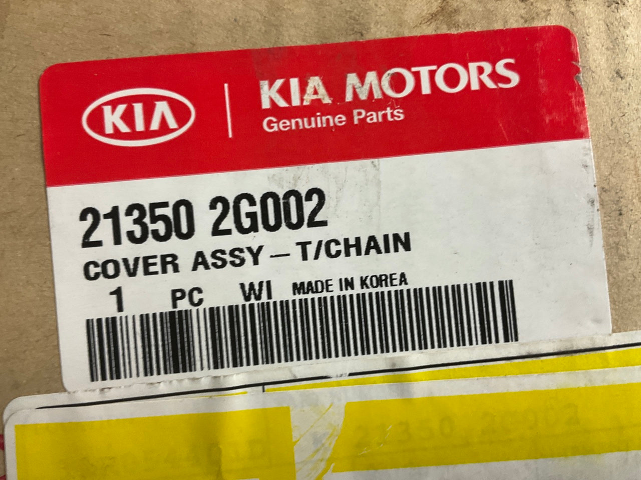 NEW - OEM 213502G002 Engine Timing Cover For 2008-2013 Kia 2.0L 2.4L-L4