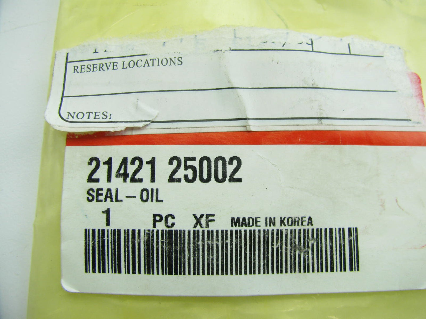 Front Engine Crankshaft Seal OEM For Kia 2142125002