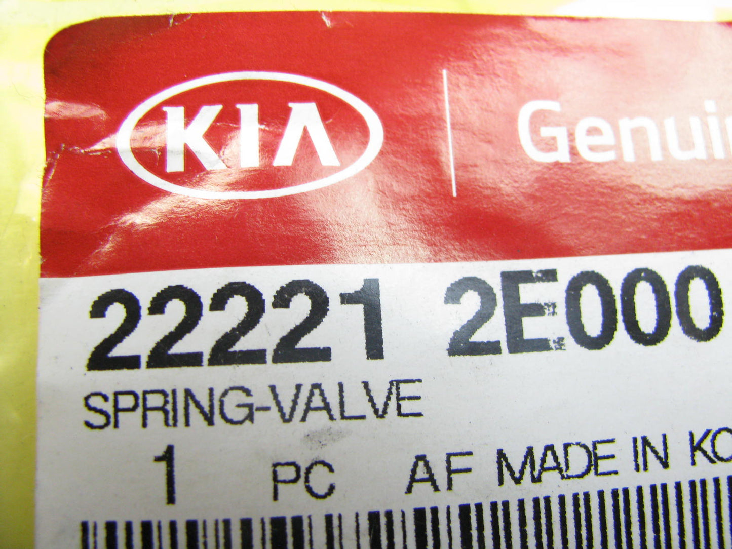NEW GENUINE Engine Valve Spring OEM For 14-17 Kia 1.8L 2.0L 222212E000