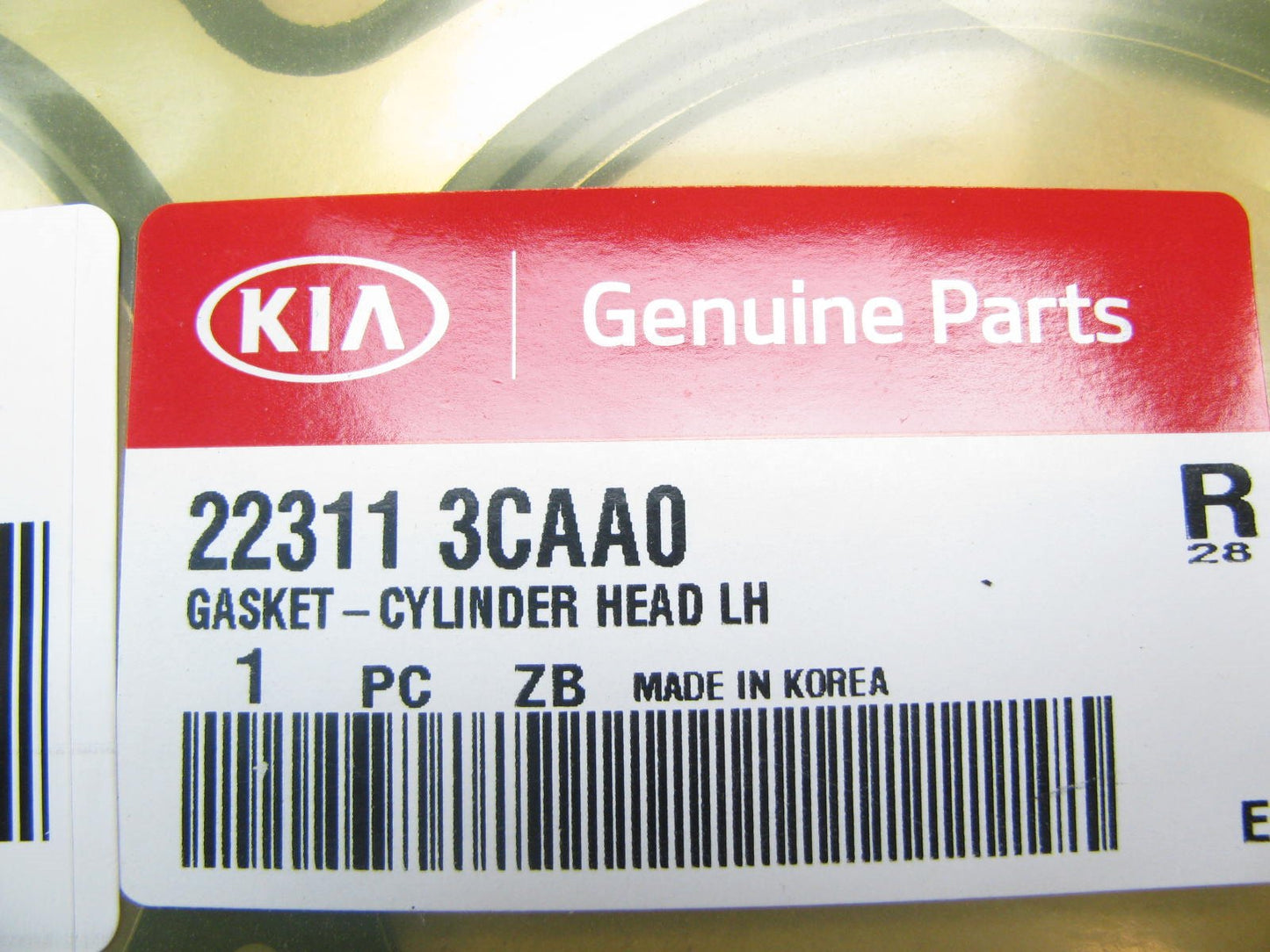 NEW GENUINE Left Cylinder Head Gasket OEM For 08-14 Kia 3.3L 3.5L 223113CAA0