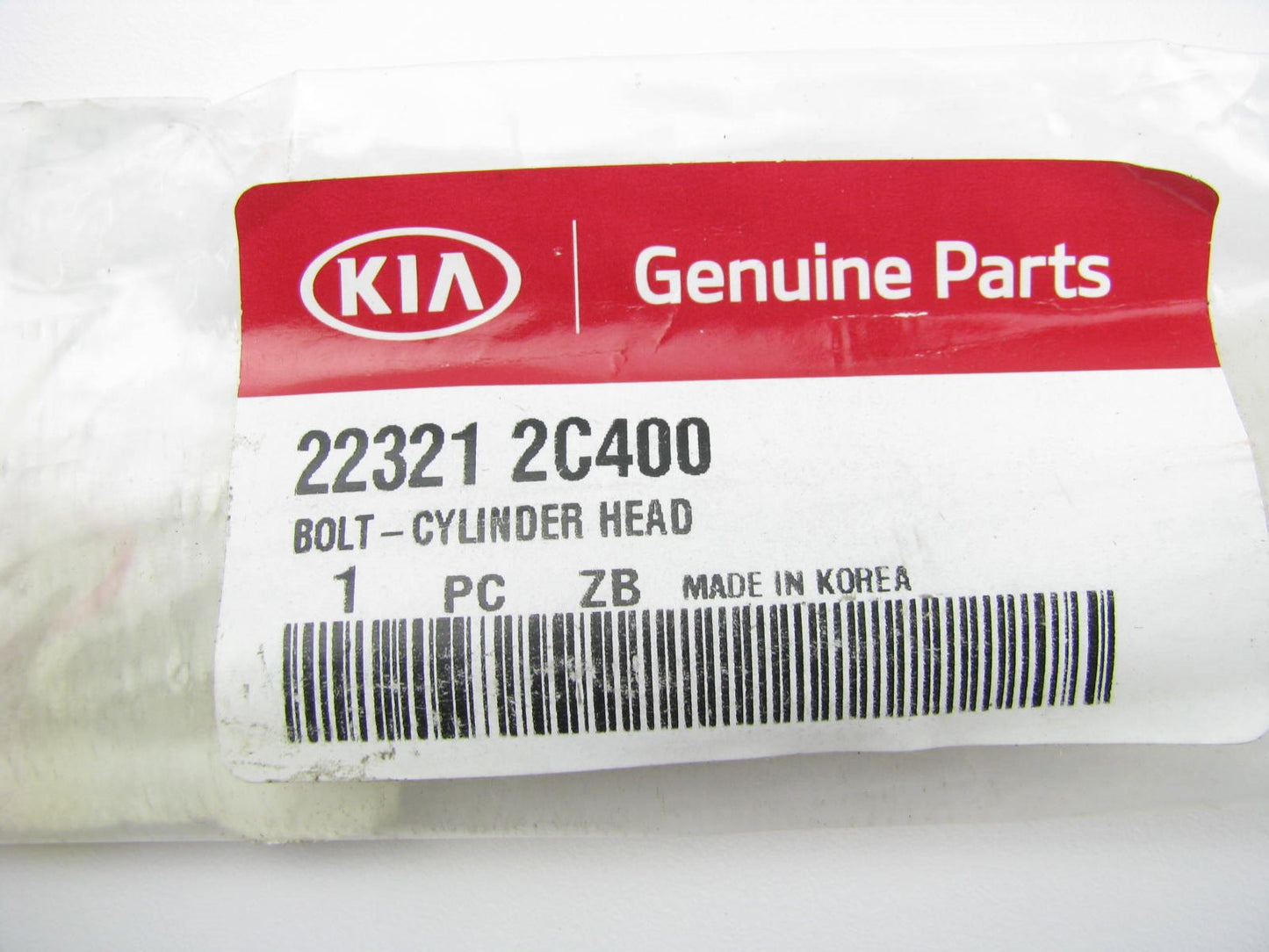 (1) New Cylinder Head Bolt OEM For Kia 4-CYLINDER ONLY 223212C400