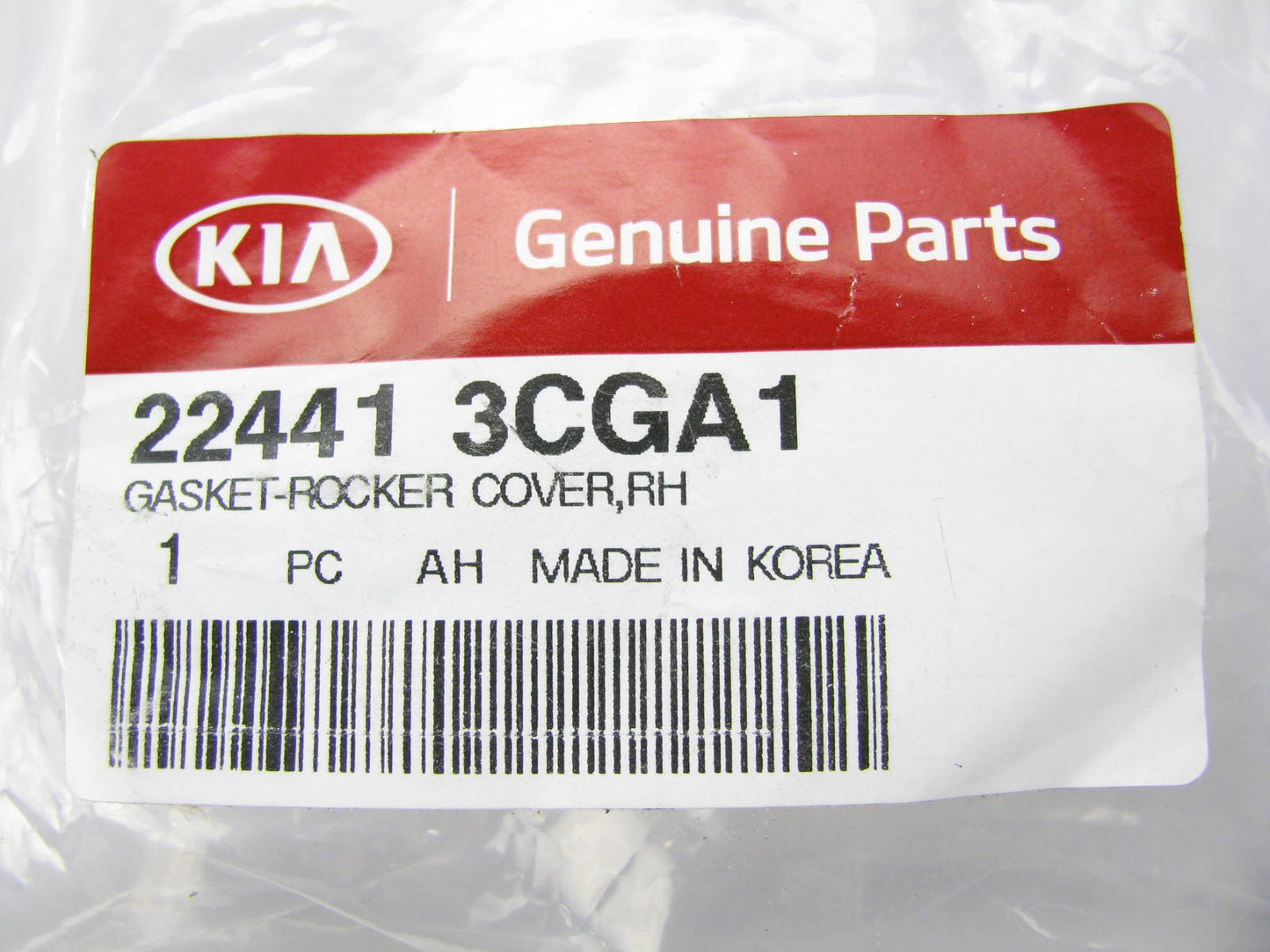 NEW - OEM 224413CGA1 Right Side Engine Valve Cover Gasket For Kia V6 ONLY