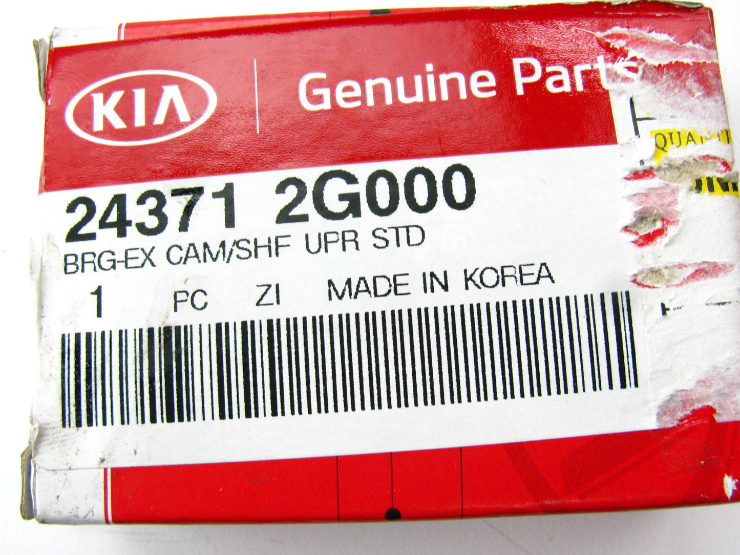 New Engine Camshaft Bearing Upper Half Shell STD SIZE OEM For Kia 243712G000