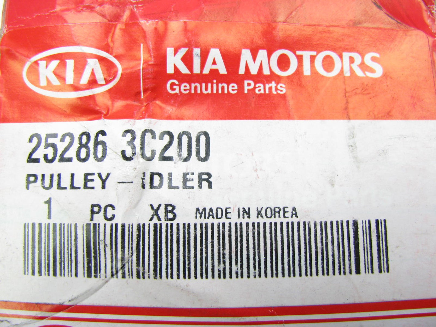 NEW GENUINE Drive Belt Idler Pulley OEM For Kia 252863C200