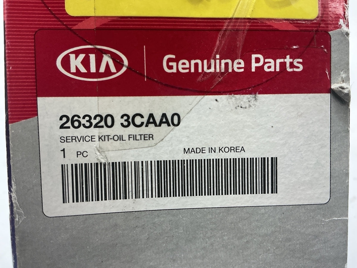 NEW - OEM 263203CAA0 Engine Oil Filter Element For Kia 3.3L 3.5L-V6