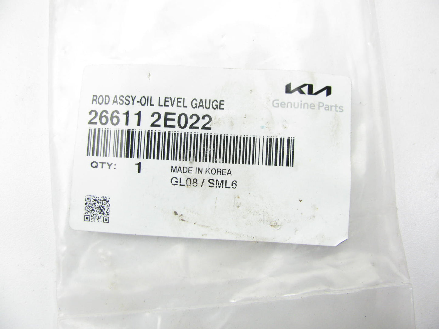 NEW GENUINE 266112E022 Engine Oil Dipstick OEM For 2020-2022 Kia 2.0L I4