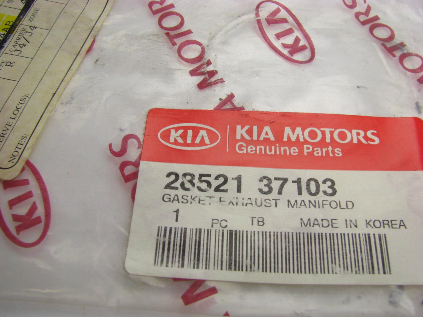 NEW - OEM Genuine Exhaust Manifold Gasket For Kia 2852137103
